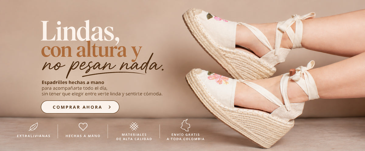 Espadrilles artesanales María Lozano
